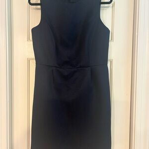 NWT -Banana Republic Navy Textured Mini Dress
